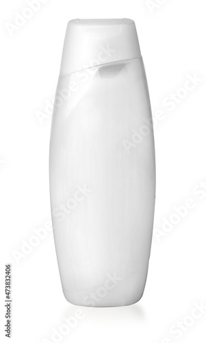 white plastic bottle