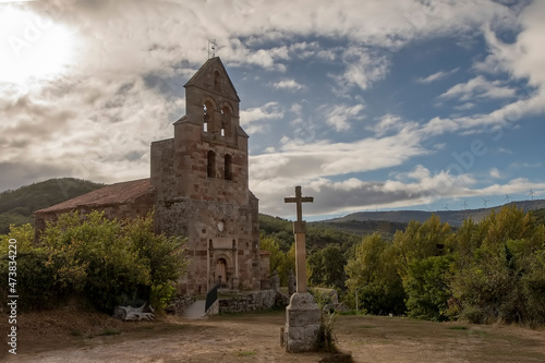 Romanesque church of San Juan Bautista in Villanueva de la Nia