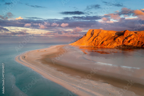 this lagoon and beach sand is like paradise © Ondrej