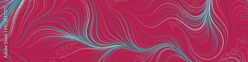Abstract Perlin Noise Geometric Pattern generative computational art illustration