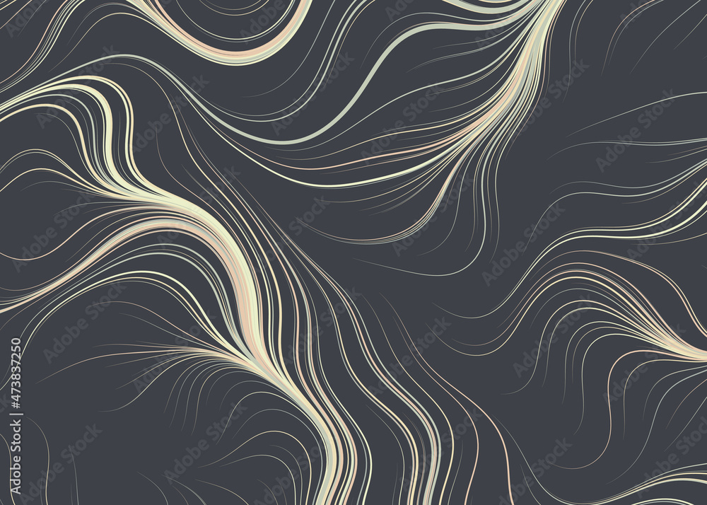 Fototapeta premium Abstract Perlin Noise Geometric Pattern generative computational art illustration