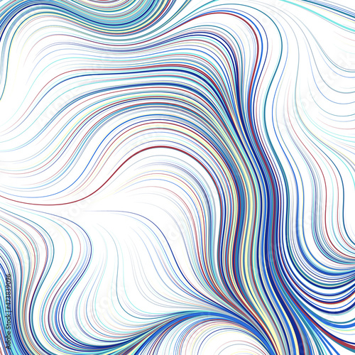 Abstract Perlin Noise Geometric Pattern generative computational art illustration