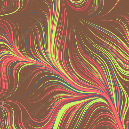 Abstract Perlin Noise Geometric Pattern generative computational art illustration