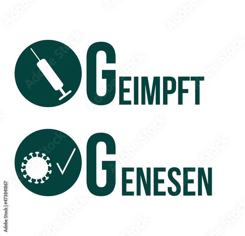 2G Nachweis - Geimpft Genesen
 photo