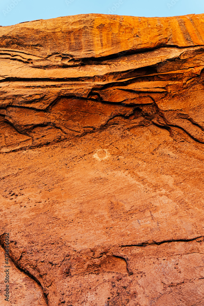 Fototapeta premium dry cracked soil