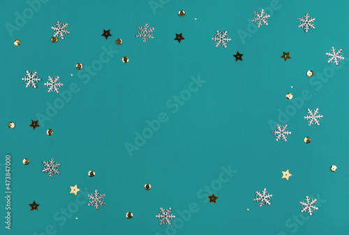 Christmas holiday turquoise...