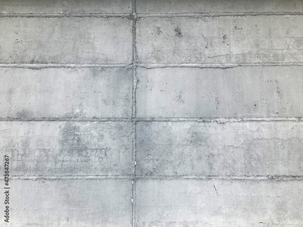 Fototapeta premium Old concrete wall texture background. House cement wall.