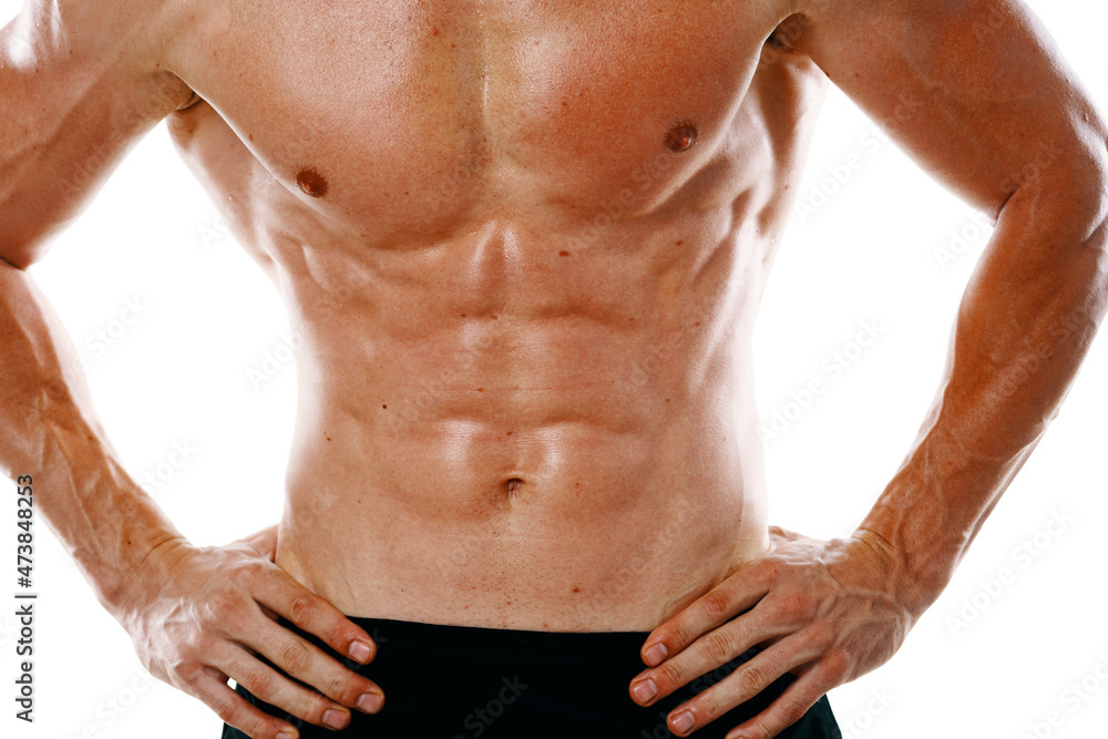 man with a pumped up body muscle closeup workout bodybuilders man with a pumped up body muscle closeup workout bodybuilders