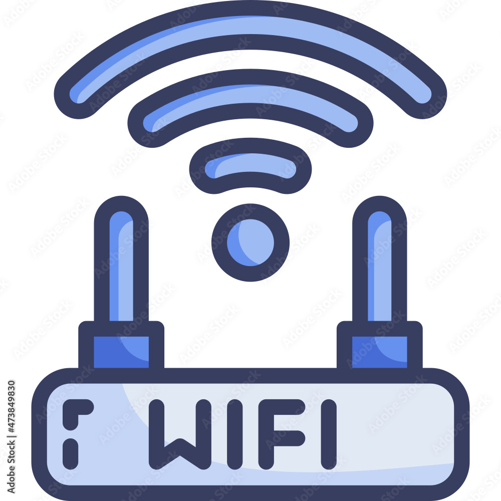 wireless router Two Tone icon wireless router Two Tone icon