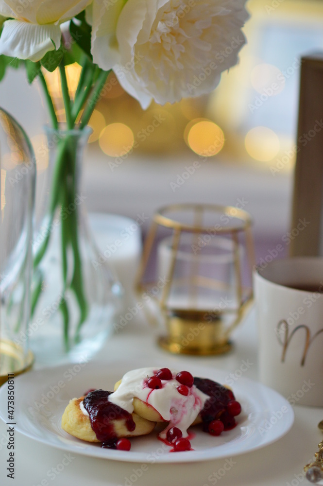 breakfast with coffee breakfast with coffee