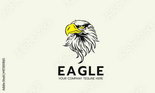 Creative Eagle Logo Design Template