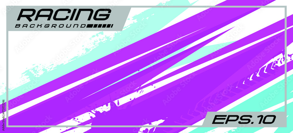 car livery wrap background design Stock Vector | Adobe Stock