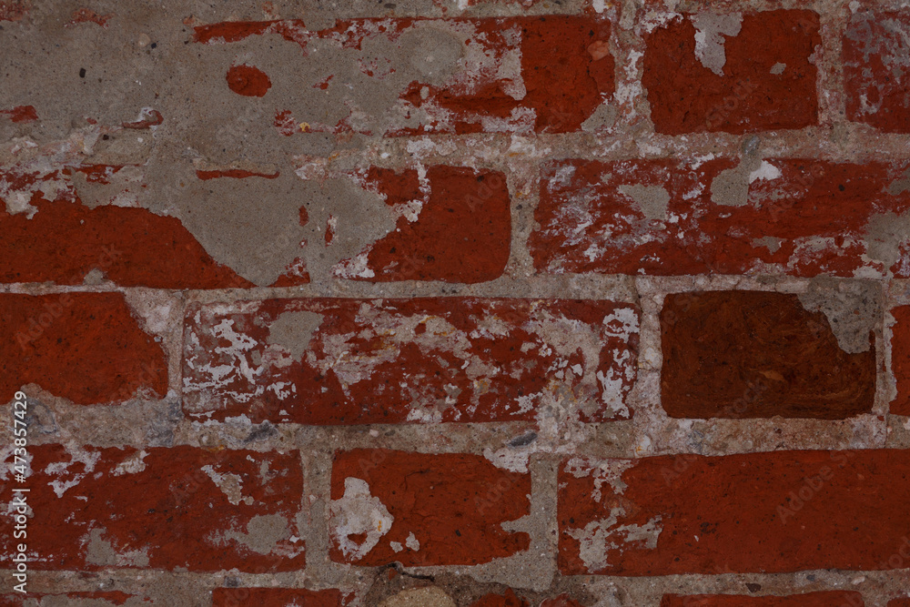 Old brick wall. Brick wall background and texture.