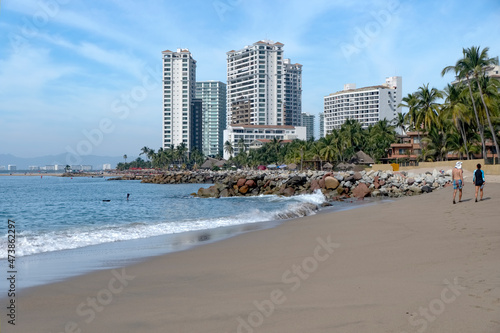 Mexican vacation Puerta Vayarta beaches and sea. © RG