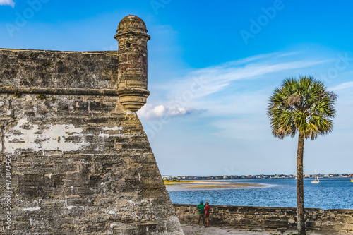 Castillo de San Marco First US Fort Eastern Waterway St Augustine Florida photo