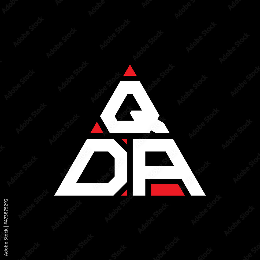 QDA triangle letter logo design with triangle shape. QDA triangle logo design monogram. QDA triangle vector logo template with red color. QDA triangular logo Simple, Elegant, and Luxurious Logo... QDA triangle letter logo design with triangle shape. QDA triangle logo design monogram. QDA triangle vector logo template with red color. QDA triangular logo Simple, Elegant, and Luxurious Logo...
