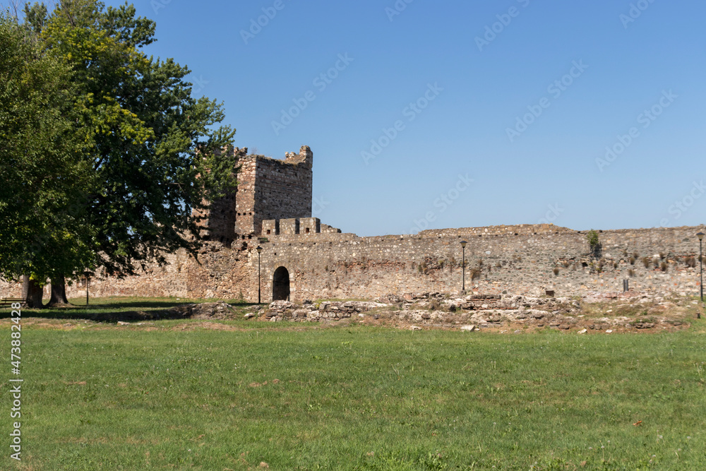 Fortress at the coast of the Danube River in Smederevo, Serbia