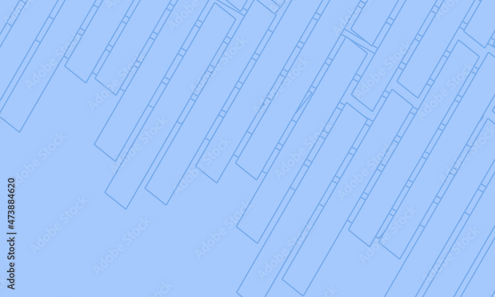 blue background with stack of slanted checkered blue outline blue background with stack of slanted checkered blue outline
