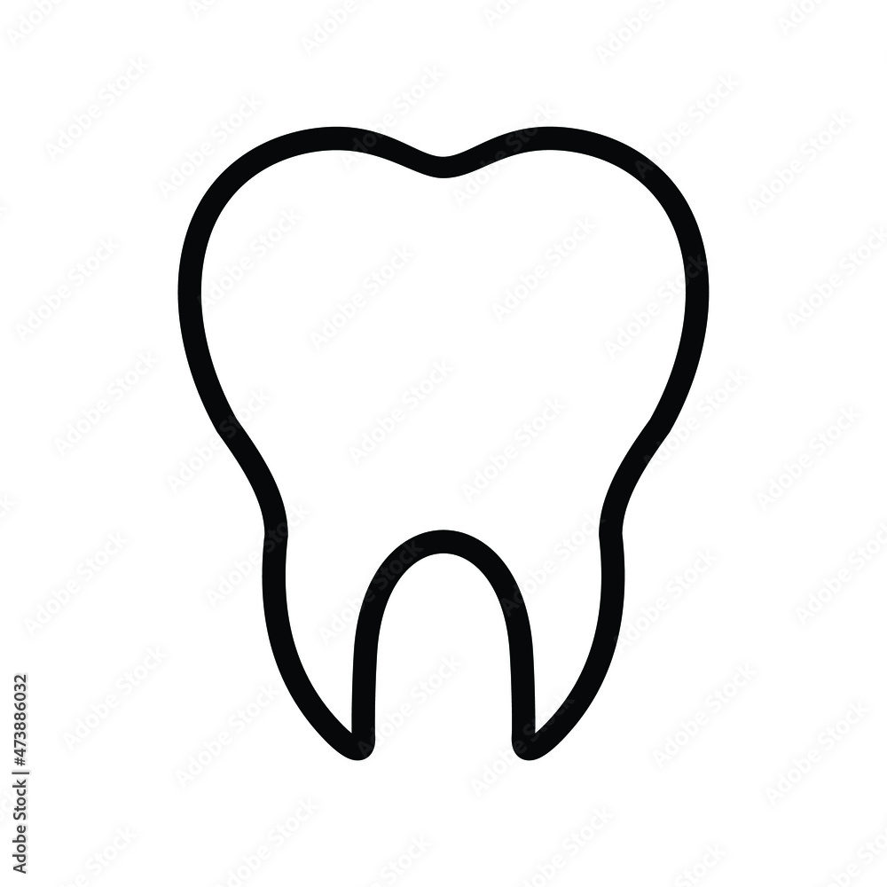 tooth isolated on white tooth isolated on white