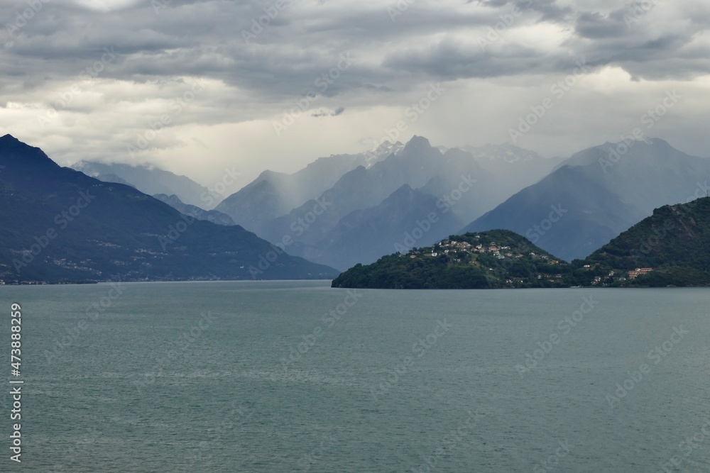 Lake Como from Pianello del Lario, Italy