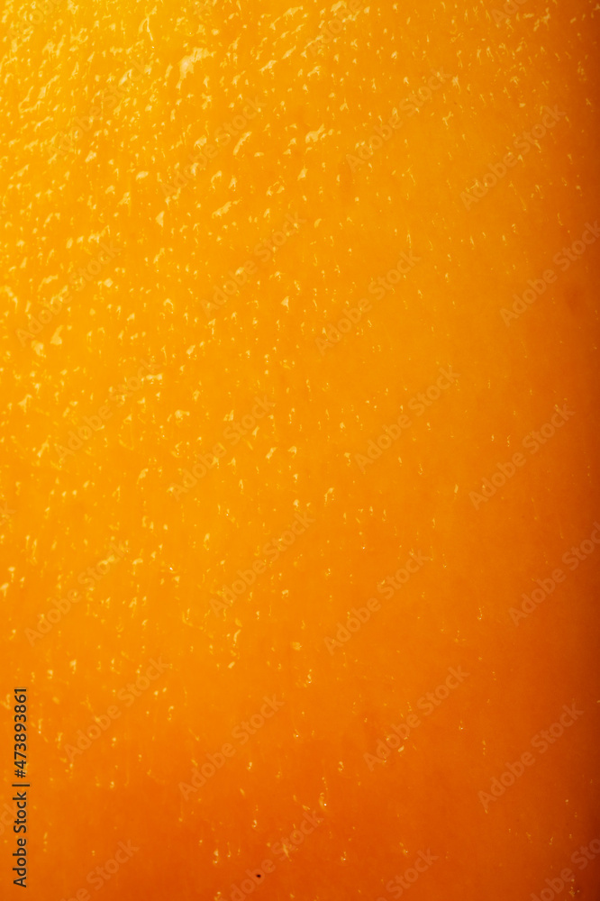 Ripe and tasty egyption Mango texture. extreme macro shot