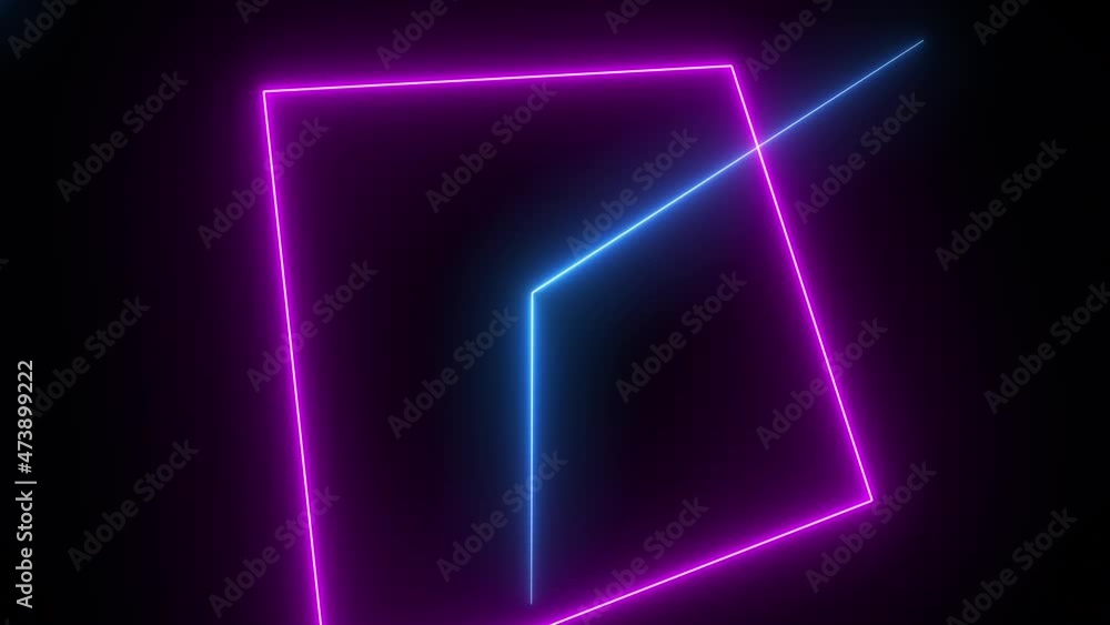 Abstract background with pink, blue, vivid lines for network, data center, server, internet. Animation neon background Abstract background with pink, blue, vivid lines for network, data center, server, internet. Animation neon background