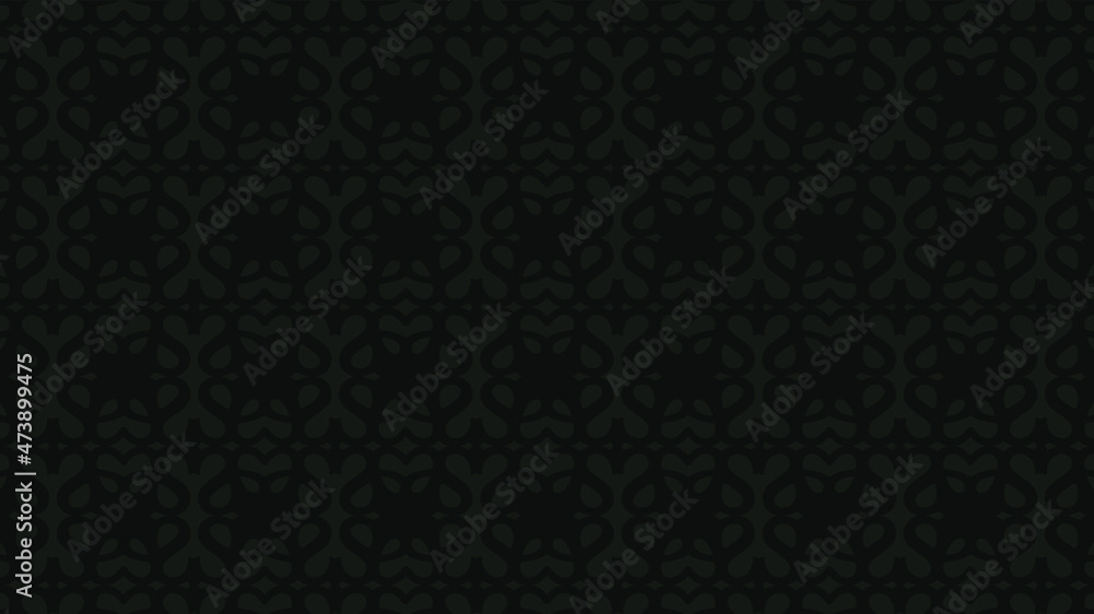 Dark ethnic seamless pattern template