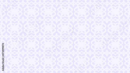 Elegant white seamless pattern design