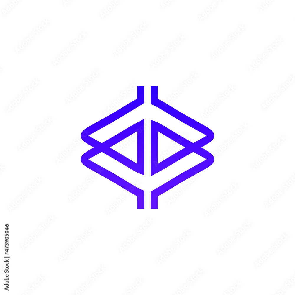 abstract 3d symbol logo vector abstract 3d symbol logo vector