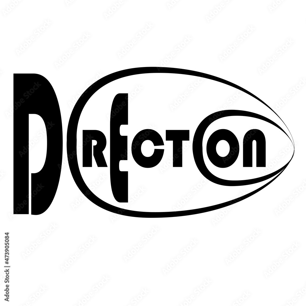 illustration design of a text illustration design of a text
