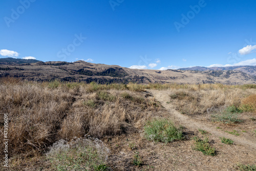 Hiking trail at the Osoyoos Oxbows