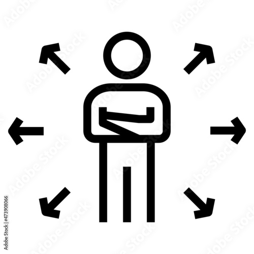 53.multitask line icon