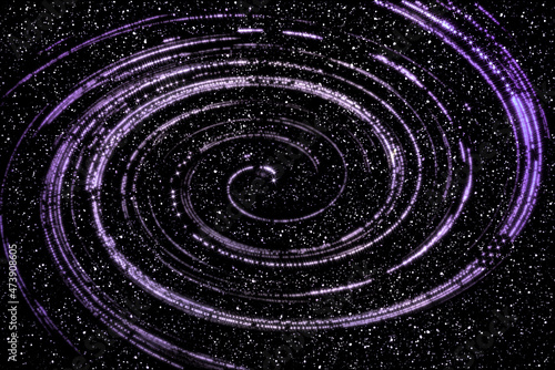 stars universe spiral space background