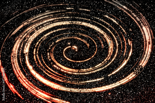 stars universe spiral space background