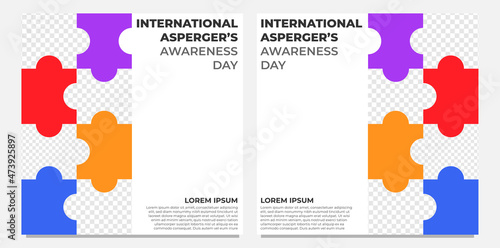 international aspergers awareness day social media post