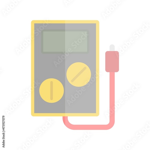 Tester Flat Light Vector Icon Design