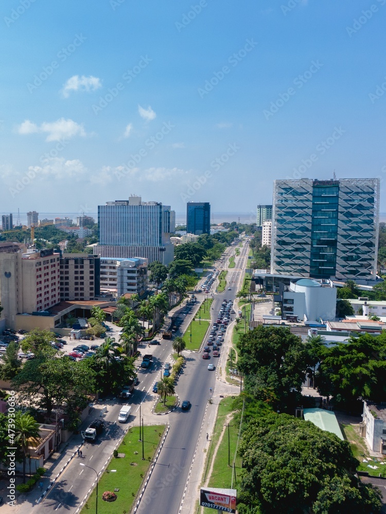 Fototapeta premium city downtown
