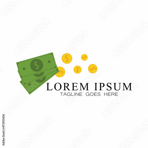 Digital Money logo vector template