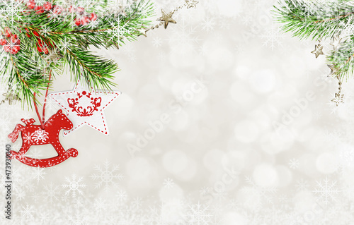 Christmas corner arrangemen...