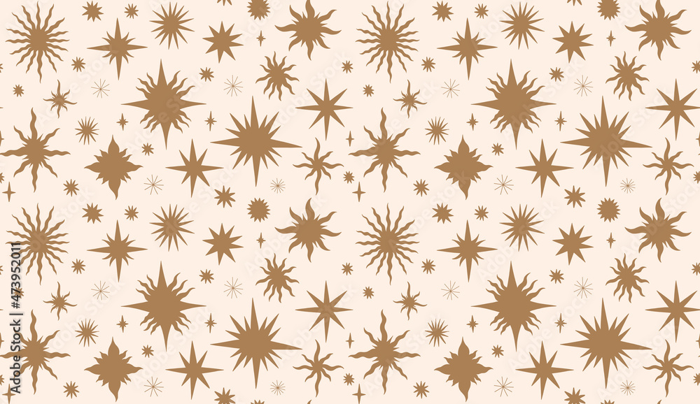 Set star celestial seamless pattern background. Drawing element collection flat cartoon. Space sky abstract. Set star celestial seamless pattern background. Drawing element collection flat cartoon. Space sky abstract.