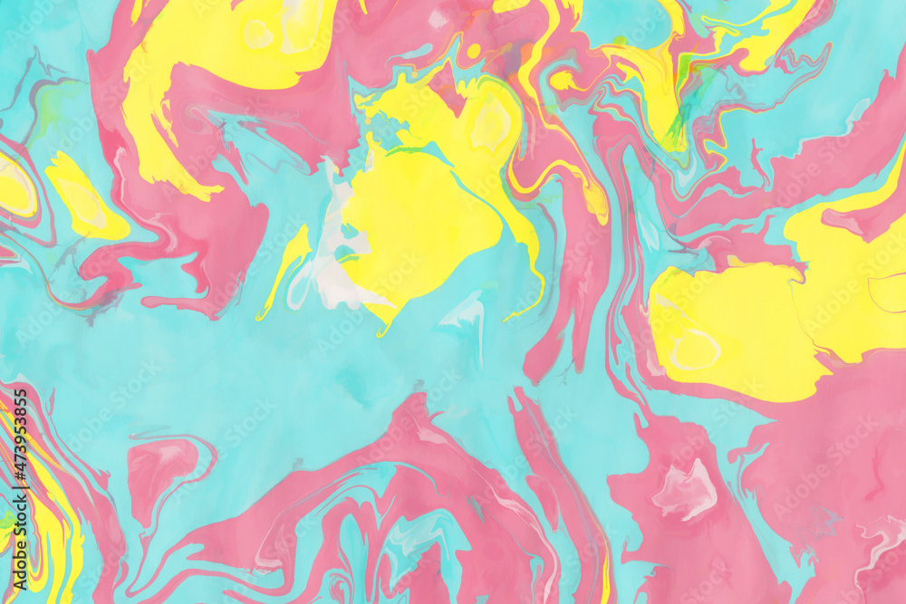 Fototapeta premium Marble paint acrilyc texture background