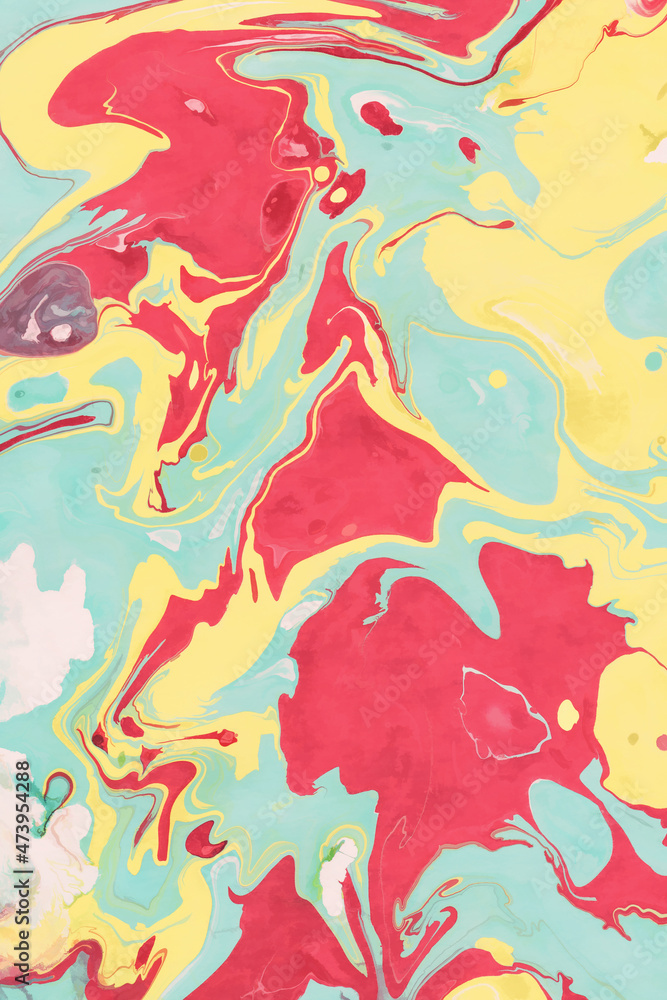 Obraz premium Marble paint acrilyc texture background