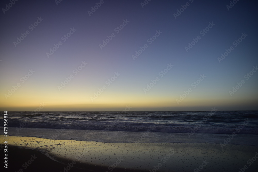 Fototapeta premium sunset on the beach