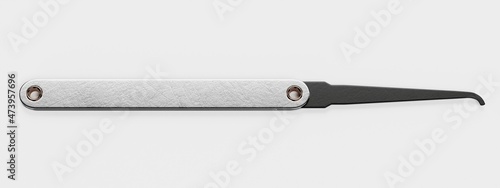 Wallpaper Mural Realistic 3D Render of Lock PIck Torontodigital.ca