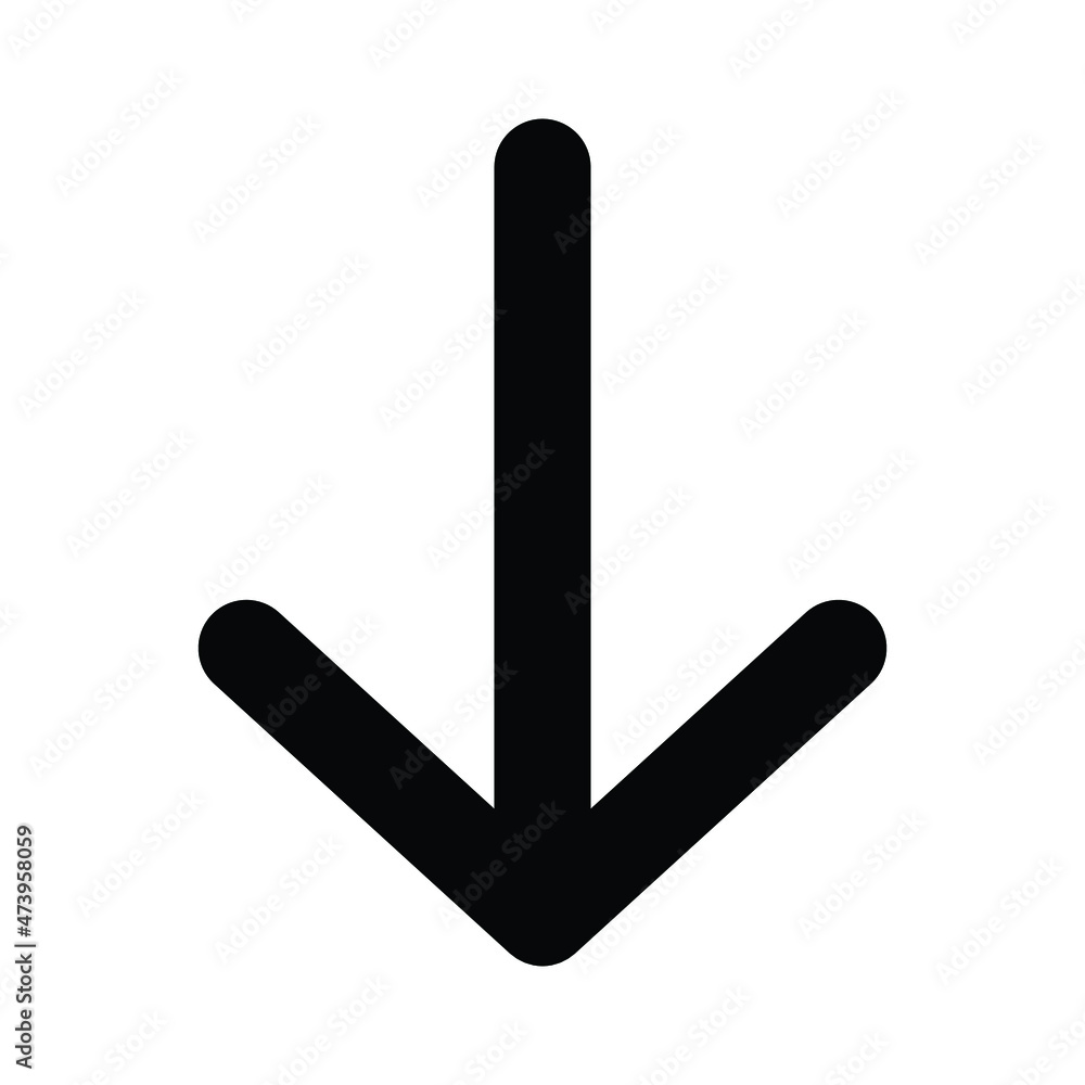Arrow Down Vector icon which is suitable for commercial work and easily modify or edit it
Arrow Down Vector icon which is suitable for commercial work and easily modify or edit it