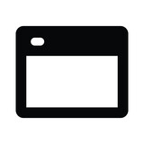 Tab Vector icon which is suitable for commercial work and easily modify or edit it

