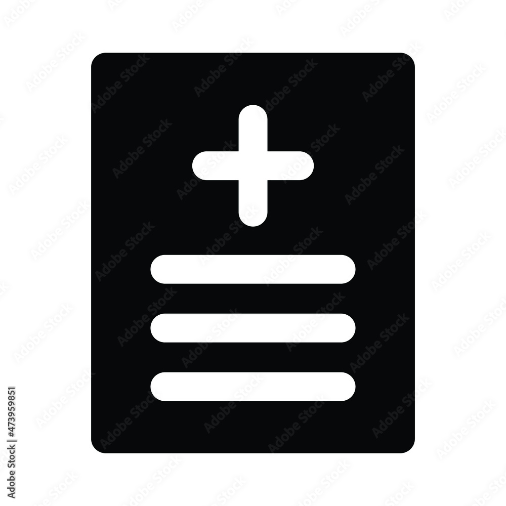 Medical Report Vector icon which is suitable for commercial work and easily modify or edit it
Medical Report Vector icon which is suitable for commercial work and easily modify or edit it