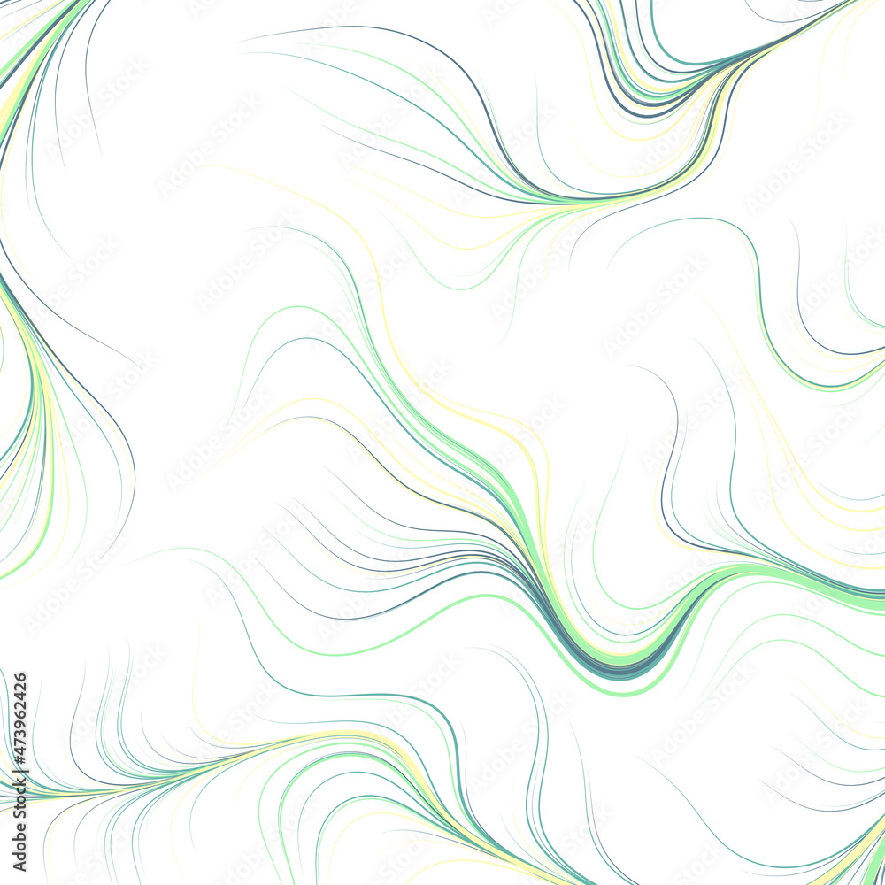 Fototapeta premium Abstract Perlin Noise Geometric Pattern generative computational art illustration