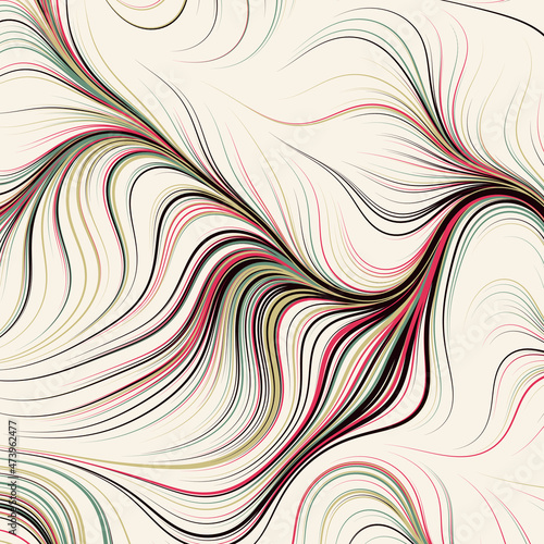 Abstract Perlin Noise Geometric Pattern generative computational art illustration