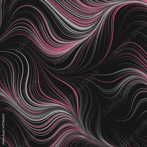 Abstract Perlin Noise Geometric Pattern generative computational art illustration